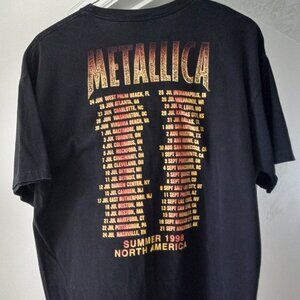 Vintage Metallica North America Tour 1998